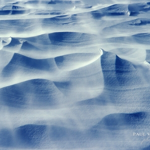 White Winds - Snow drifts and blowing snow.