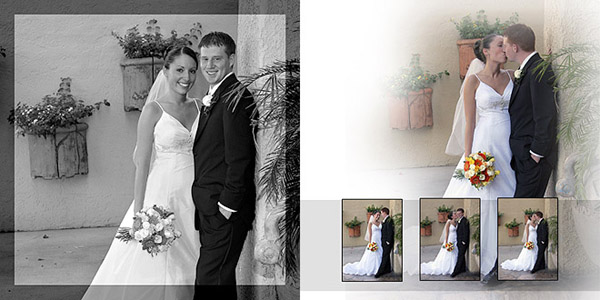 Lyndsy and Brock decided to have theire photos done before the ceremony.